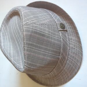 Goorin Bros Fedora Plaid Hat Small